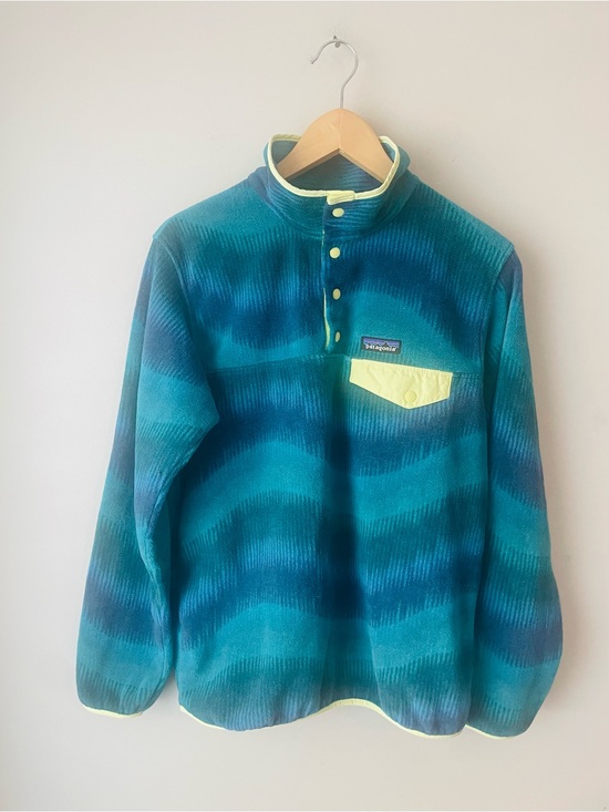Patagonia Jackets & Blazers - Patagonia Teal Dark Borealis Fleece Synchilla